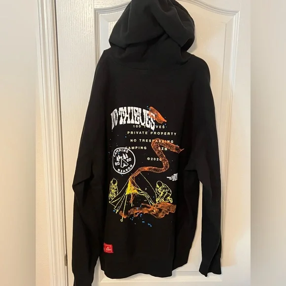 100 Thieves Camping SZN Hoodie - Picture 4 of 5